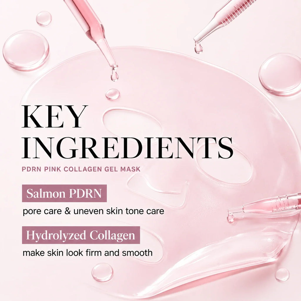 Monago Salmon PDRN Pink Collagen Jelly Gel Mask (1s)