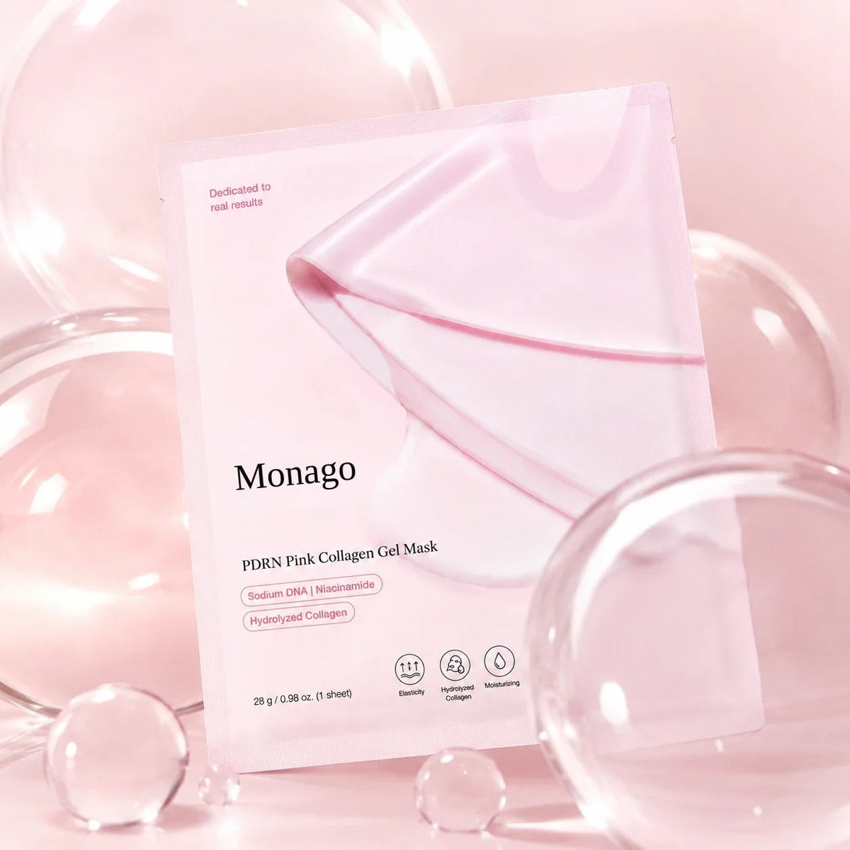 Monago Salmon PDRN Pink Collagen Jelly Gel Mask (1 sheet)
